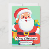 Weihnachtskarte Feiertagskarte (Vorderseite)