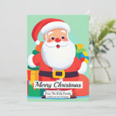 Weihnachtskarte Feiertagskarte (Stehend Vorderseite)