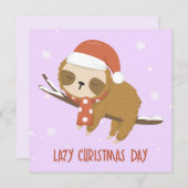 Weihnachtskarte Feiertagskarte (Vorne/Hinten)