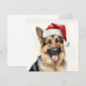 Weihnachtskarte Feiertagskarte (Vorne/Hinten)
