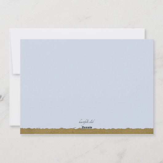 Weihnachtskarte Feiertagskarte (Rückseite)