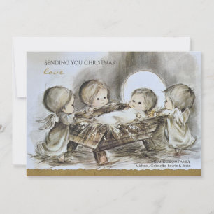 Weihnachtskarte Feiertagskarte