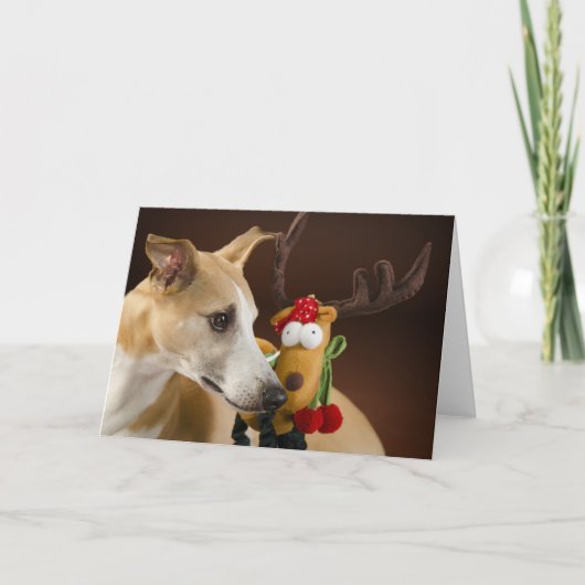 Weihnachtskarte Feiertagskarte (Vorderseite)