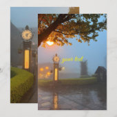 Weihnachtskarte Feiertagskarte (Vorne/Hinten)