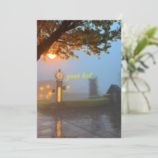 Weihnachtskarte Feiertagskarte (Stehend Vorderseite)