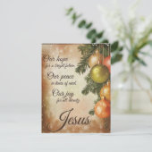 Weihnachtskarte Feiertagskarte (Stehend Vorderseite)