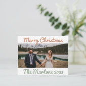 Weihnachtskarte Feiertagskarte (Stehend Vorderseite)