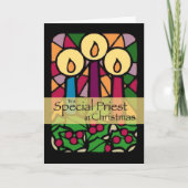 Weihnachtskarte Feiertagskarte (Vorderseite)