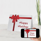 Weihnachtskarte Feiertagskarte