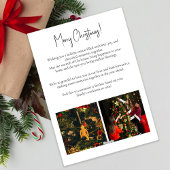 Weihnachtskarte Feiertagskarte