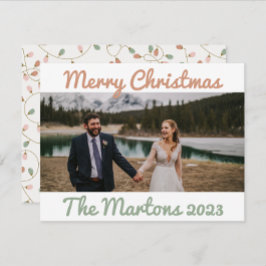 Weihnachtskarte Feiertagskarte