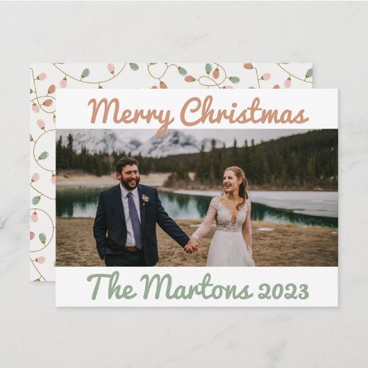 Weihnachtskarte Feiertagskarte