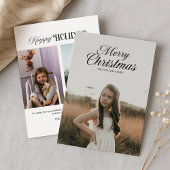 Weihnachtskarte Feiertagskarte