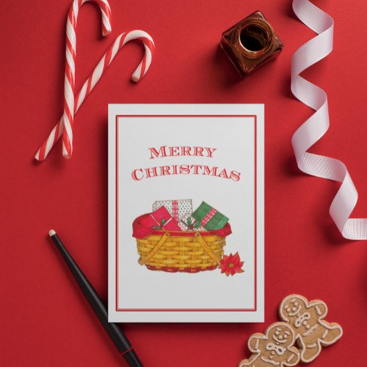 Weihnachtskarte Feiertagskarte