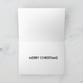 Weihnachtskarte Feiertagskarte (Innenseite)