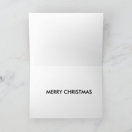 Weihnachtskarte Feiertagskarte (Innenseite)