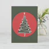 Weihnachtskarte Feiertagskarte (Stehend Vorderseite)