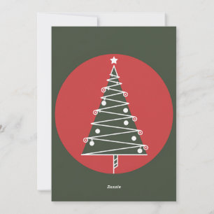 Weihnachtskarte Feiertagskarte