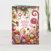 Weihnachtskarte Feiertagskarte (Rückseite)