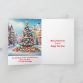 Weihnachtskarte Feiertagskarte (Innenseite)