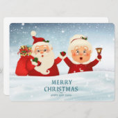 Weihnachtskarte Feiertagskarte (Vorne/Hinten)