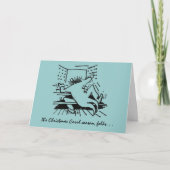 Weihnachtskarte Feiertagskarte (Vorderseite)