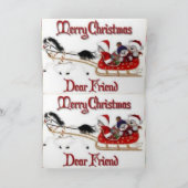 Weihnachtskarte Feiertagskarte (Innenseite)