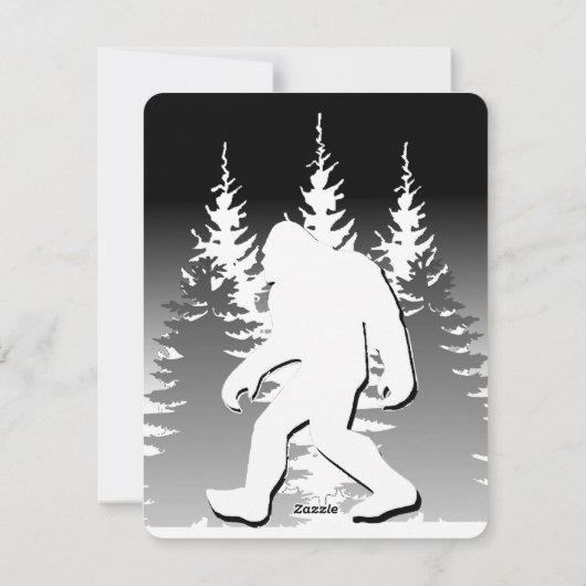 Weihnachtskarte Feiertagskarte (Rückseite)