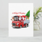 Weihnachtskarte Feiertagskarte (Stehend Vorderseite)