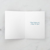 Weihnachtskarte Feiertagskarte (Innenseite)