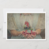 Weihnachtskarte Feiertagskarte (Vorderseite)