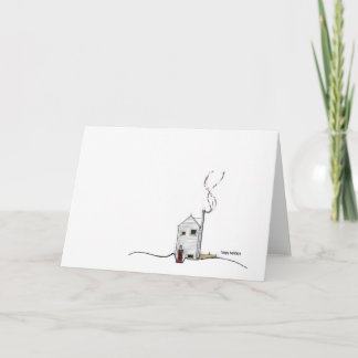 Weihnachtskarte Feiertagskarte