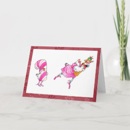 Weihnachtskarte Feiertagskarte