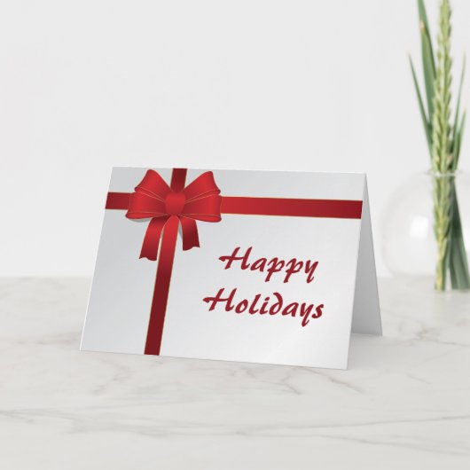 Weihnachtskarte Feiertagskarte (Vorderseite)