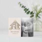 Weihnachtskarte Feiertagskarte (Stehend Vorderseite)