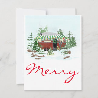 Weihnachtskarte Feiertagskarte