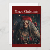 Weihnachtskarte Feiertagskarte (Vorne/Hinten)