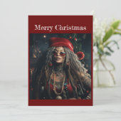 Weihnachtskarte Feiertagskarte (Stehend Vorderseite)