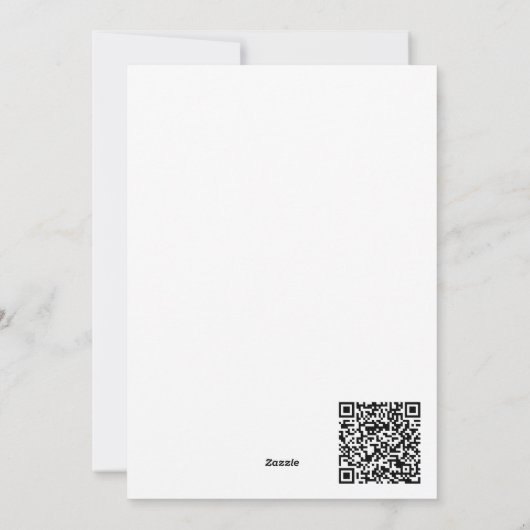 Weihnachtskarte Feiertagskarte (Rückseite)