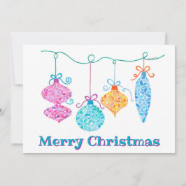 Weihnachtskarte Feiertagskarte