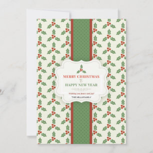 Weihnachtskarte Feiertagskarte