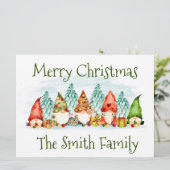 Weihnachtskarte Feiertagskarte (Stehend Vorderseite)
