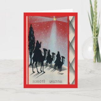 Weihnachtskarte Feiertagskarte