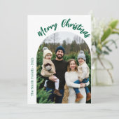 Weihnachtskarte Feiertagskarte (Stehend Vorderseite)