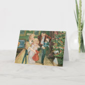 Weihnachtskarte Feiertagskarte (Vorderseite)