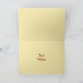 Weihnachtskarte Feiertagskarte (Innenseite)