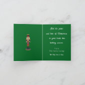 Weihnachtskarte Feiertagskarte (Innenseite)