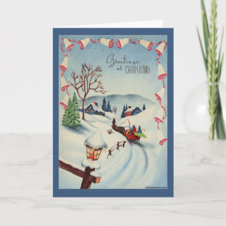 Weihnachtskarte Feiertagskarte