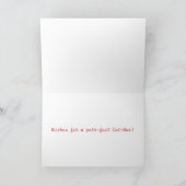 Weihnachtskarte Feiertagskarte (Innenseite)