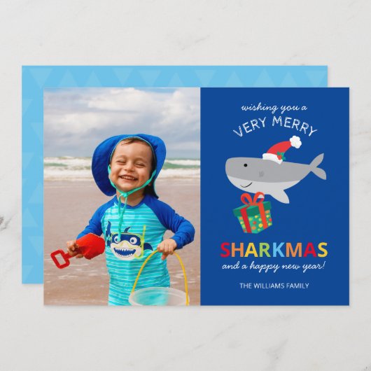 Weihnachtskarte Feiertagskarte (Vorne/Hinten)